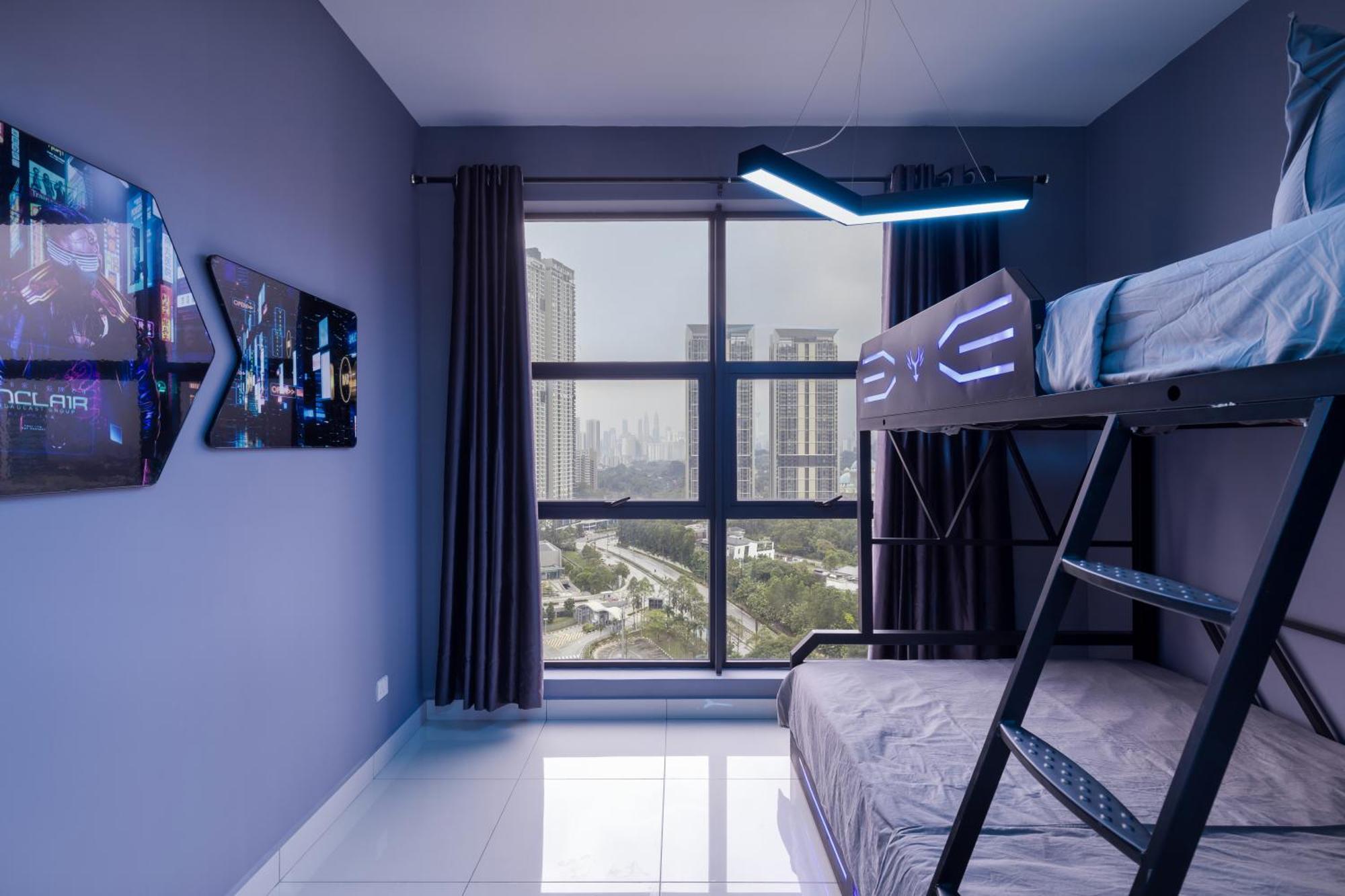 Апарт готель Arte Mont Kiara Куала-Лумпур Екстер'єр фото A typical bedroom at the G2 Esports headquarters